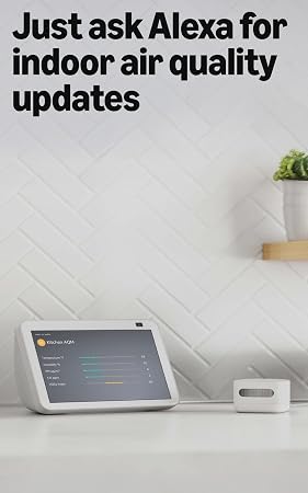 Amazon Smart Air Quality Monitor – Know your air, Works with Alexa