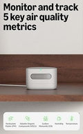 Amazon Smart Air Quality Monitor – Know your air, Works with Alexa